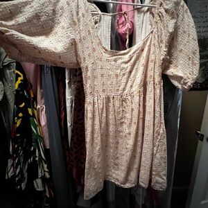 Elegant Cream Women's Top